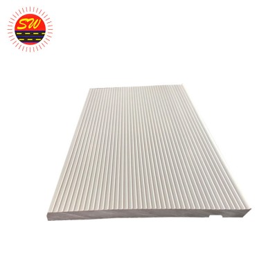 Wall Protect Construction Flooring Wall Base Decorative Baseboard Pvc Skirting Board